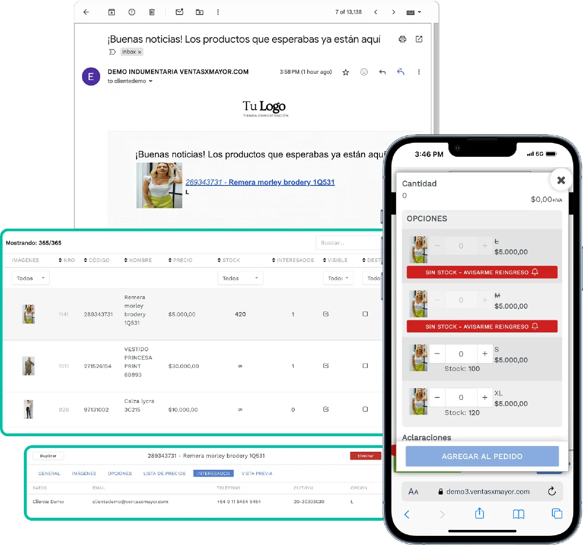 Sistema de gestão de estoque na VendasxAtacado para controlar inventário atacadista